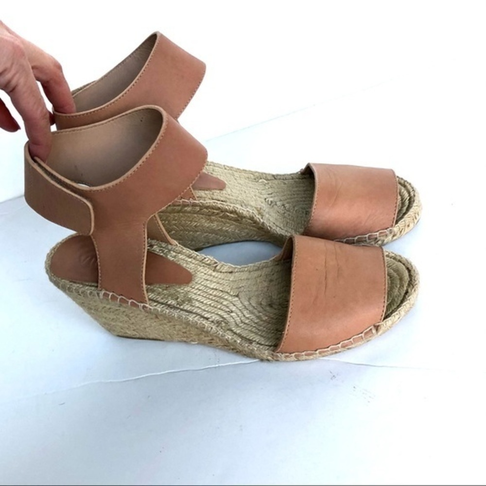 Vince. Sophia nude leather espadrille size 10 - Picture 4 of 9